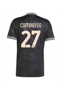 Fotbalové Dres Juventus Andrea Cambiaso #27 Třetí Oblečení 2025-26 Krátký Rukáv